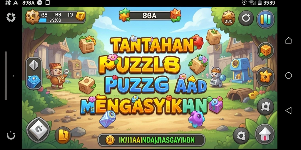 Tampilan gameplay dari 898A yang menarik dan menantang.
