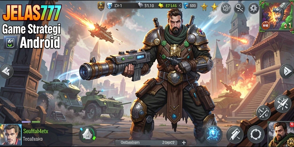 Tampilan screenshot <strong>JELAS777</strong> dengan aksi strategi seru.