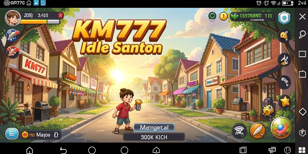 Tampilan gameplay KM777 yang menawan dan penuh strategi.