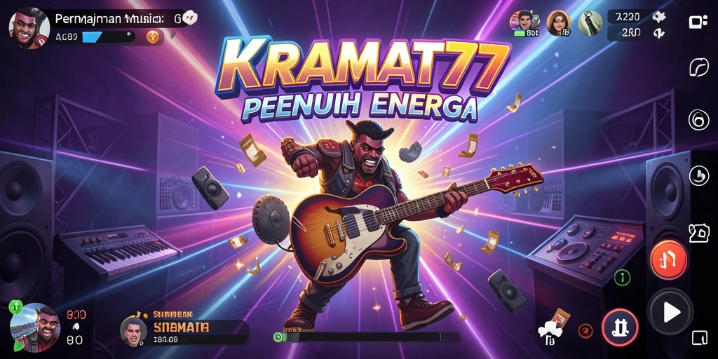 Tampilan Gameplay KRAMAT77 yang Menarik dan Interaktif.
