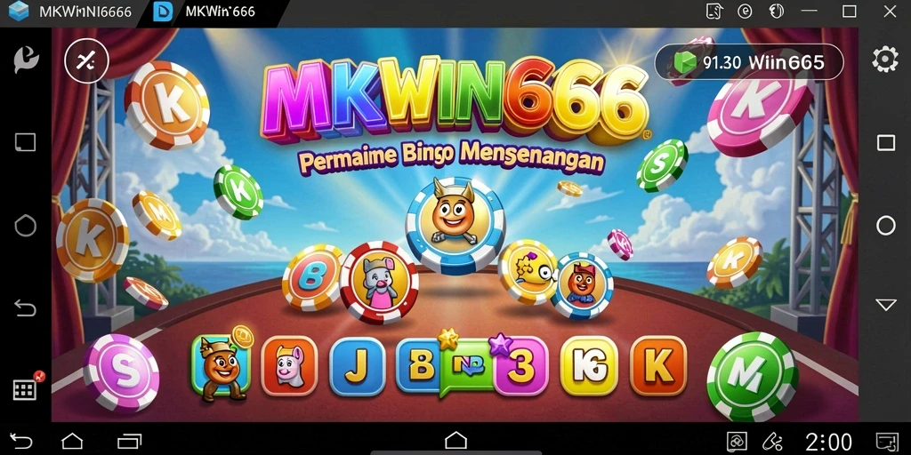Tampilan gameplay seru dan interaktif di MKWIN666.