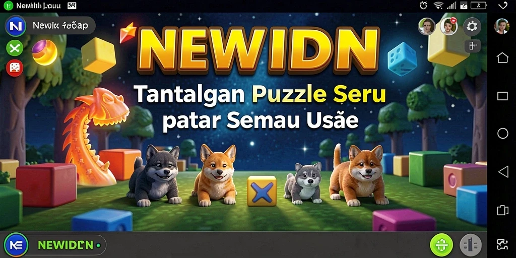 Tampilan gameplay <strong>NEWIDN</strong> yang menarik dan menantang.