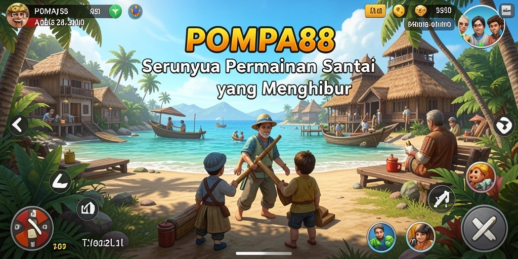 Tangkapan layar POMPA88 menampilkan gameplay yang menyenangkan dan penuh warna.