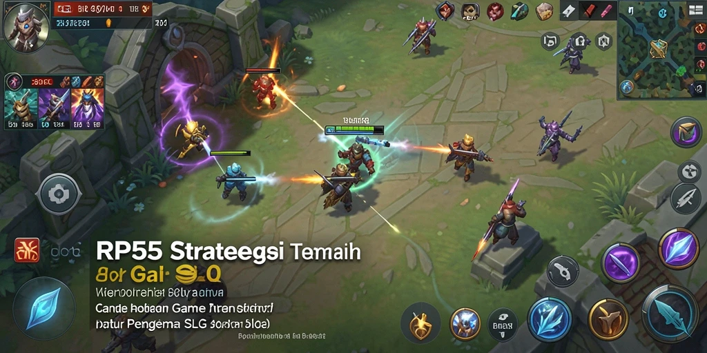 Tampilan menarik dan penuh aksi dari gameplay RP55.