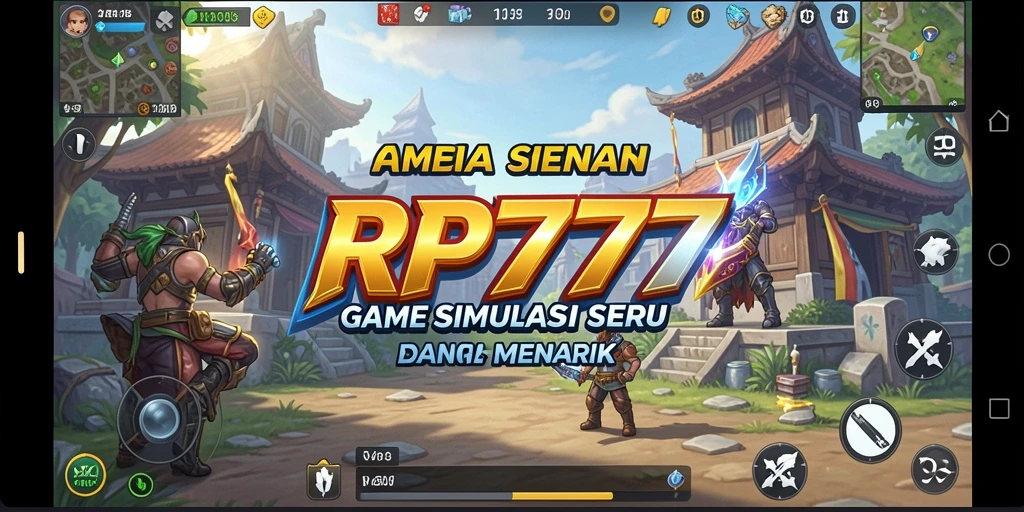 Tampilan gameplay RP777 yang menarik dan interaktif.