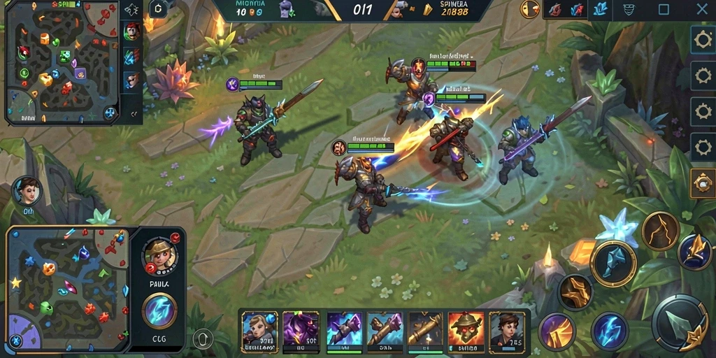 Screenshot gameplay menampilkan aksi seru dalam SPIN88